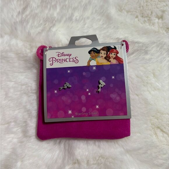 NWT Sterling Silver Disney Little Mermaid Earrings - Picture 5 of 8
